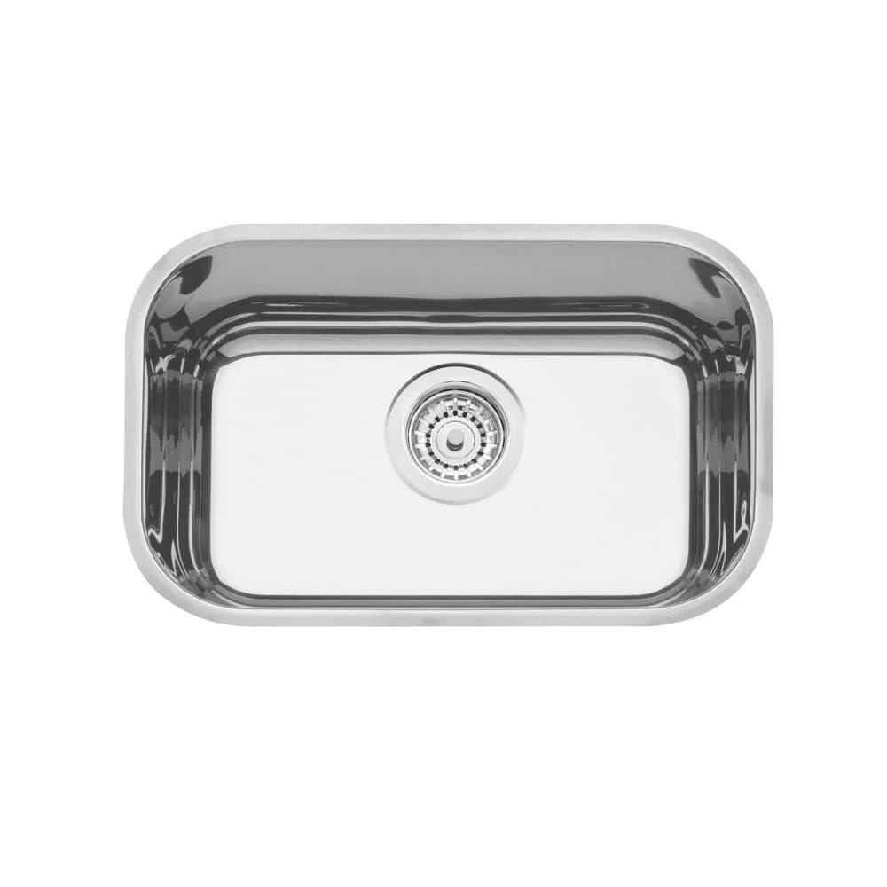 Cuba n.1 Tramontina Lavínia Prime em Aço Inox Alto Brilho 47 x 30 x 17 cm com Válvula