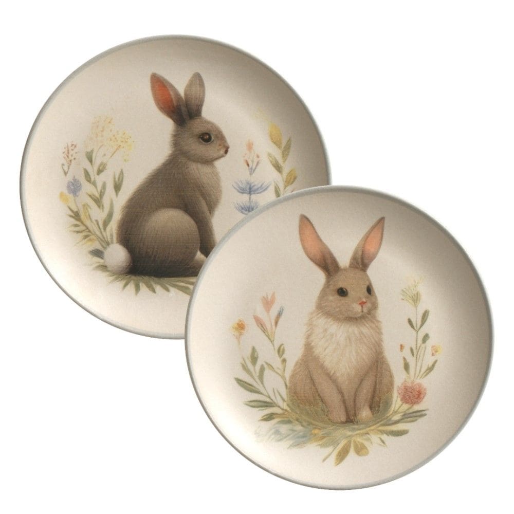 Conjunto de Pratos de Sobremesa 06 Peças Páscoa Coup La Belle Porto Brasil