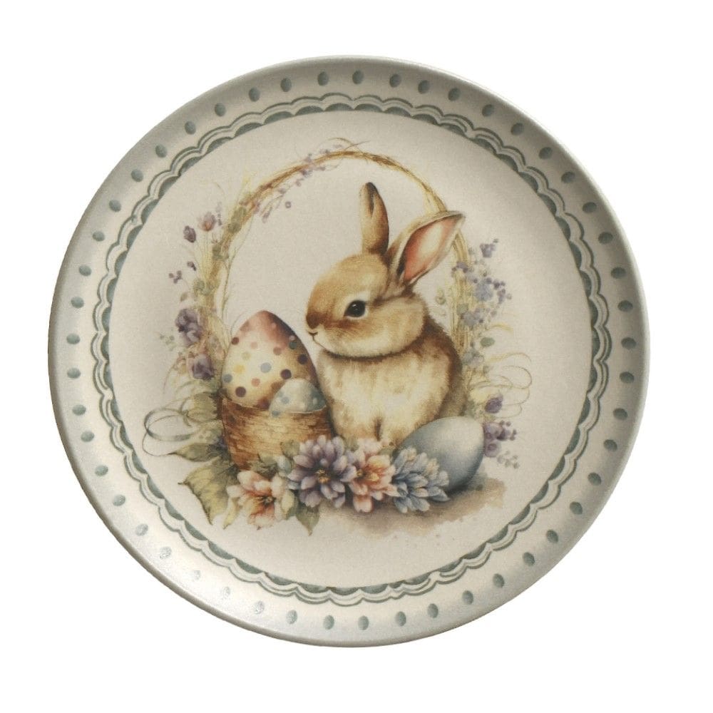 Conjunto de Pratos de Sobremesa 06 Peças Páscoa Coup Dolce Vitta Porto Brasil