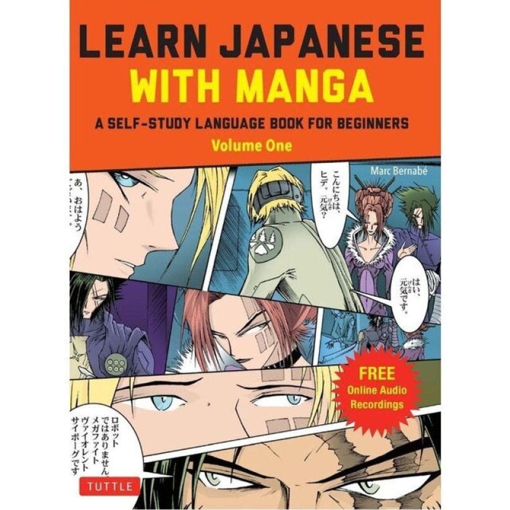 Learn Japanese With Manga - A Self-Study Language Book For Beginners - Vol. 1