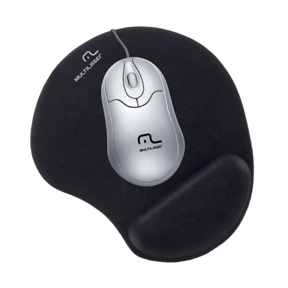 Mousepad com Apoio Ergonômico Punho em Gel AC024 Multilaser