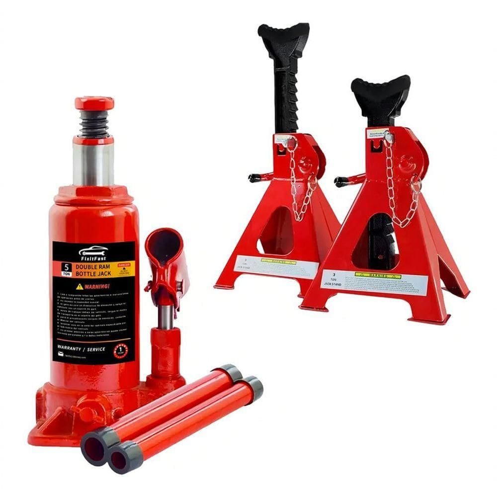 Macaco Hidráulico Potente E Seguro – Elevação Rápida