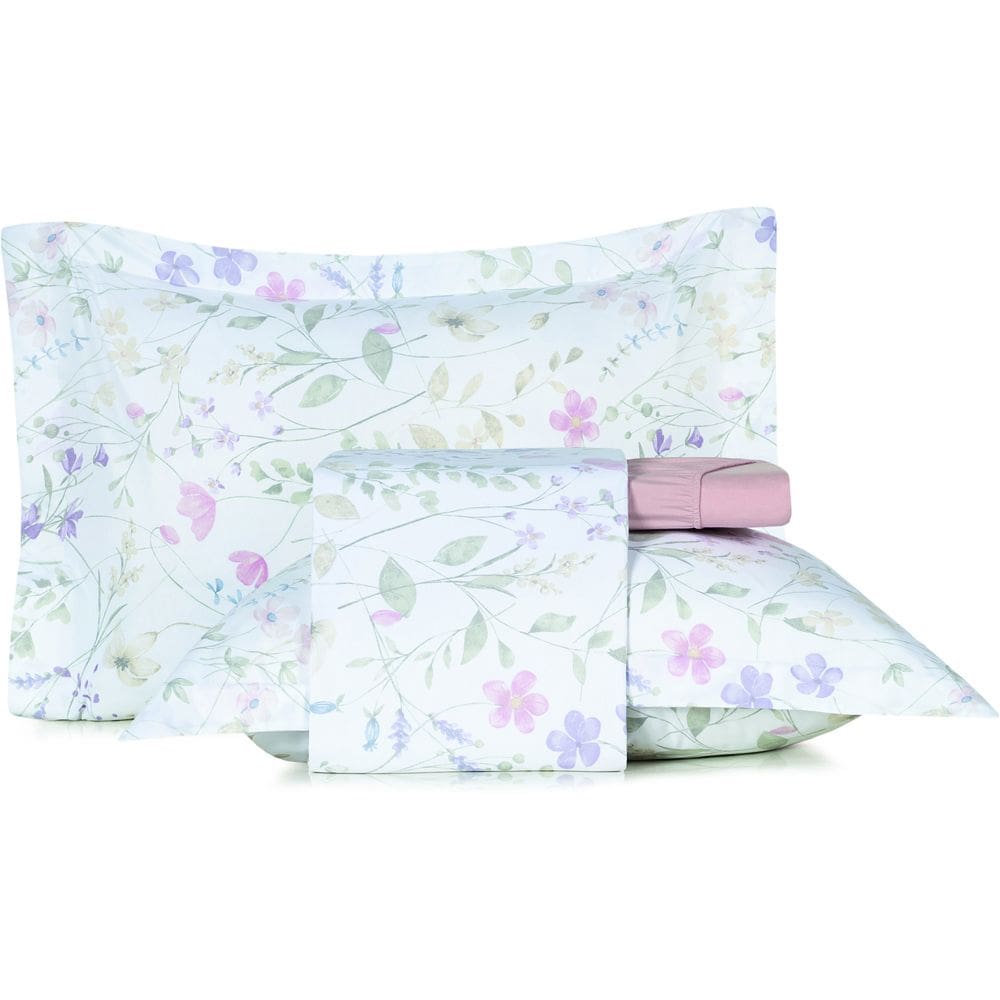 Jogo de Cama Altenburg Aurora Ta 4 Peças Queen Branco