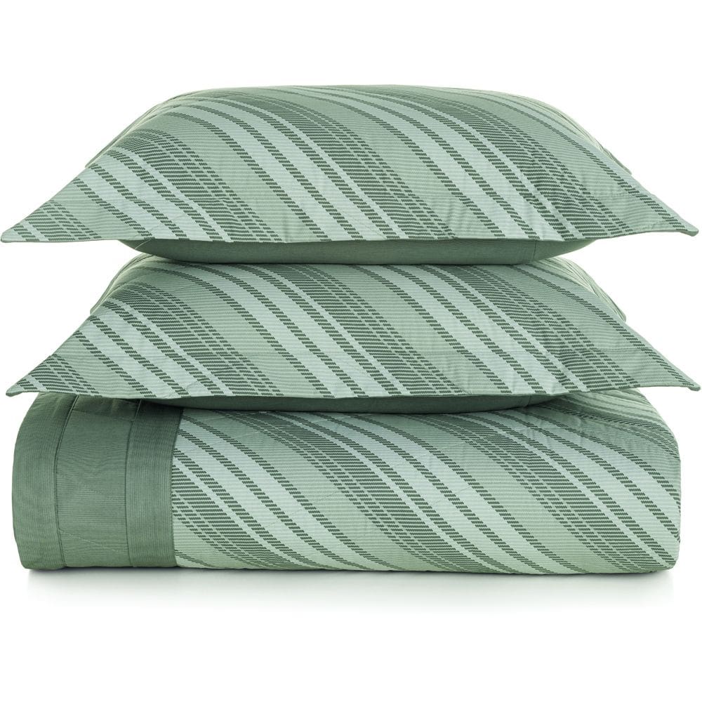 Jogo de Colcha Karsten Becker 200 Fios 3 Peças Queen Verde