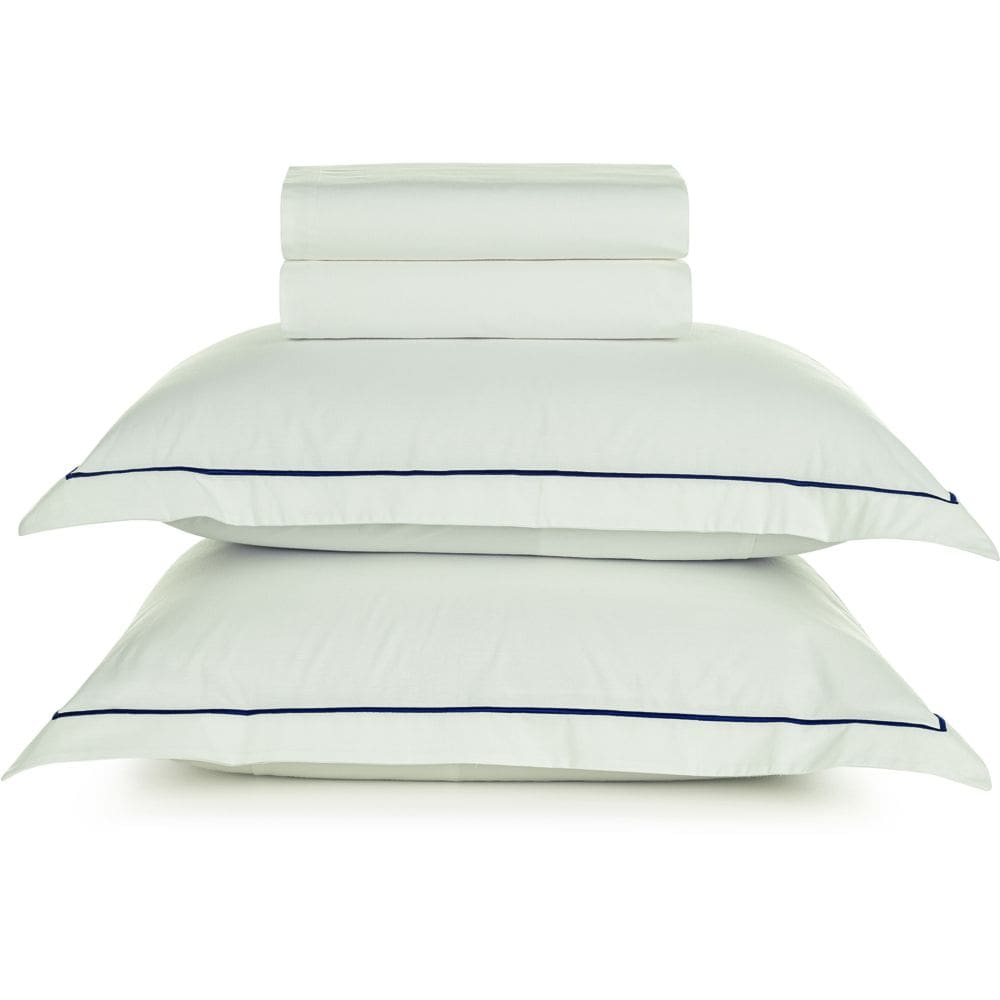 Jogo de Cama Karsten Deliz 200 Fios 4 Peças Queen Branco Azl
