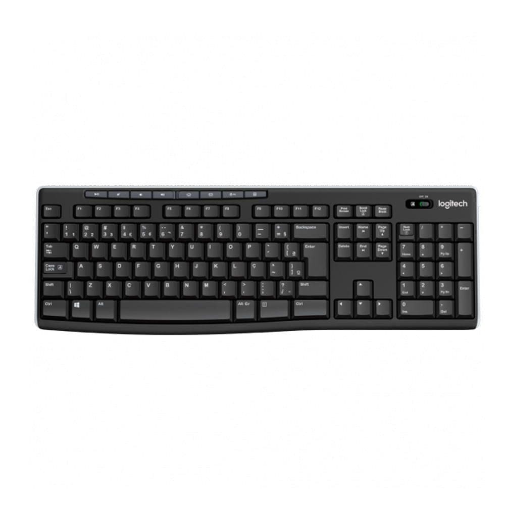 Teclado Sem Fio 2,4 GHz K270 Logitech