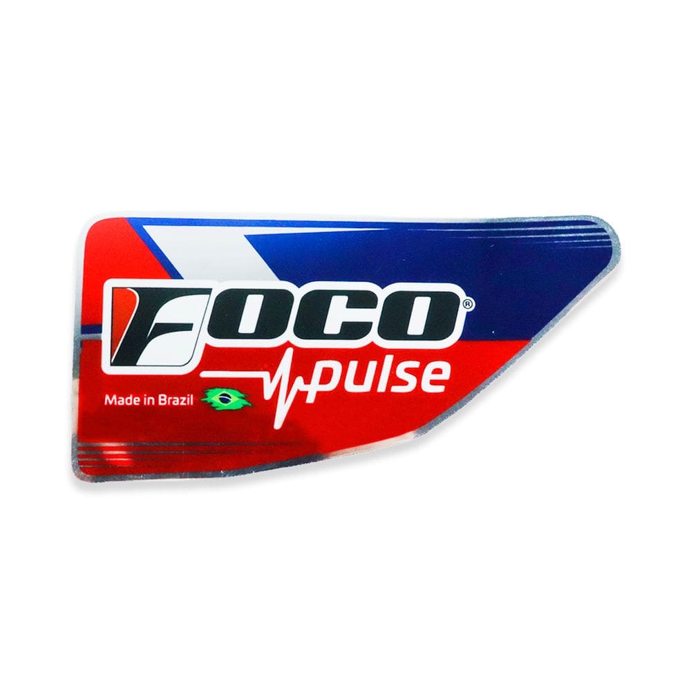 Adesivo Escapamento Foco Racing Pulse Crf 230 Crf 250f Ttr 230 Mxf 270Fi