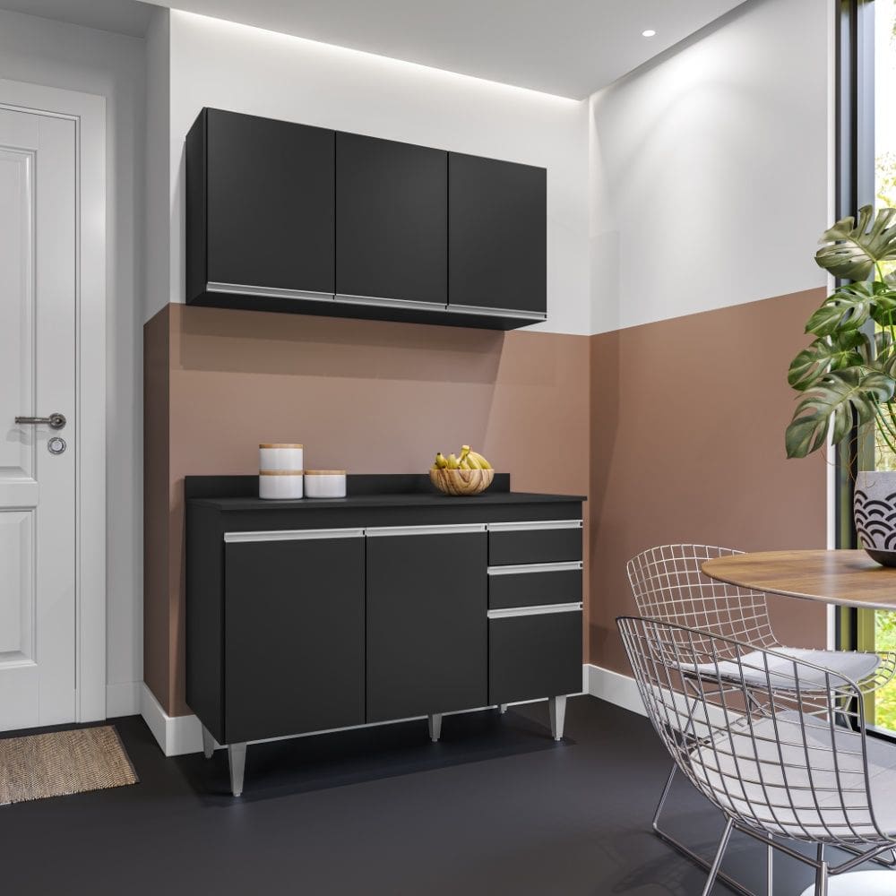 MP - Kit de Cozinha Melissa 120cm 6 Portas 2