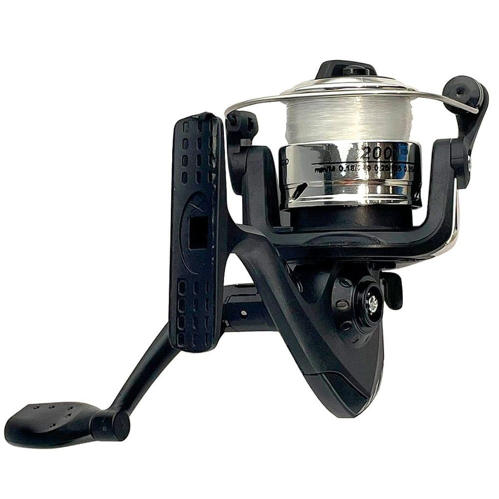 Molinete De Pesca Lorben 200 Ultra Light Pequeno Já Com Linha