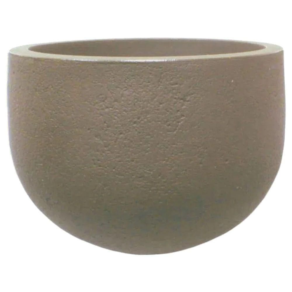 Vaso Redondo Rústico Com 45cm Mármore - Jvrrr45 - Japi