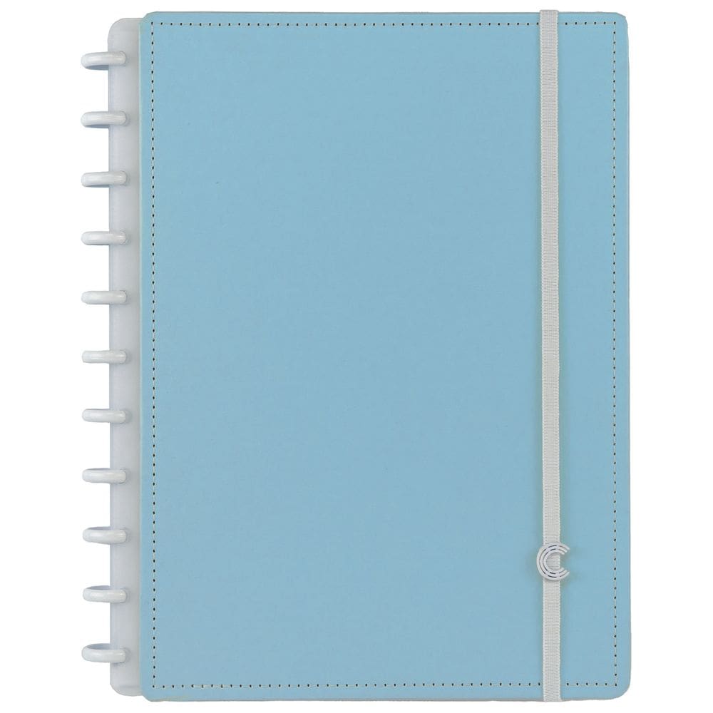 Caderno Inteligente Azul Pastel