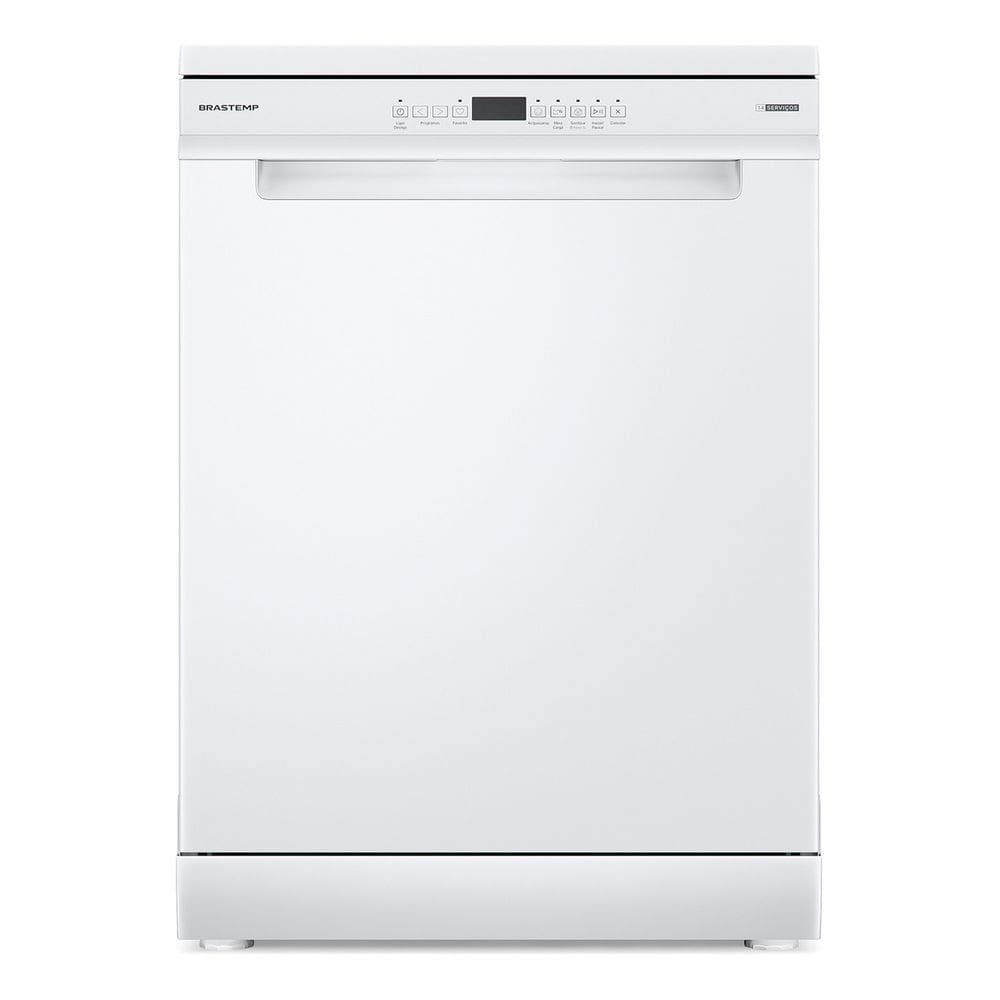 Lava Loucas 14 Servicos Smart Sensor Branca 220v - Brastemp