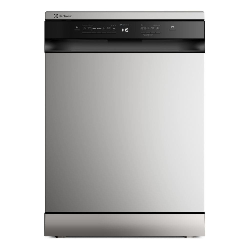 Lava Loucas 14 Servicos Inox Lava E Seca 127v - Electrolux