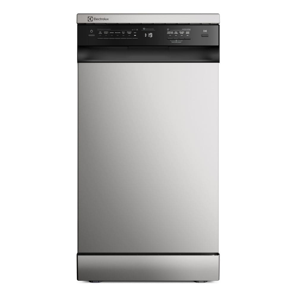 Lava-loucas 10 Servicos Inox Lava E Seca 127v - Electrolux