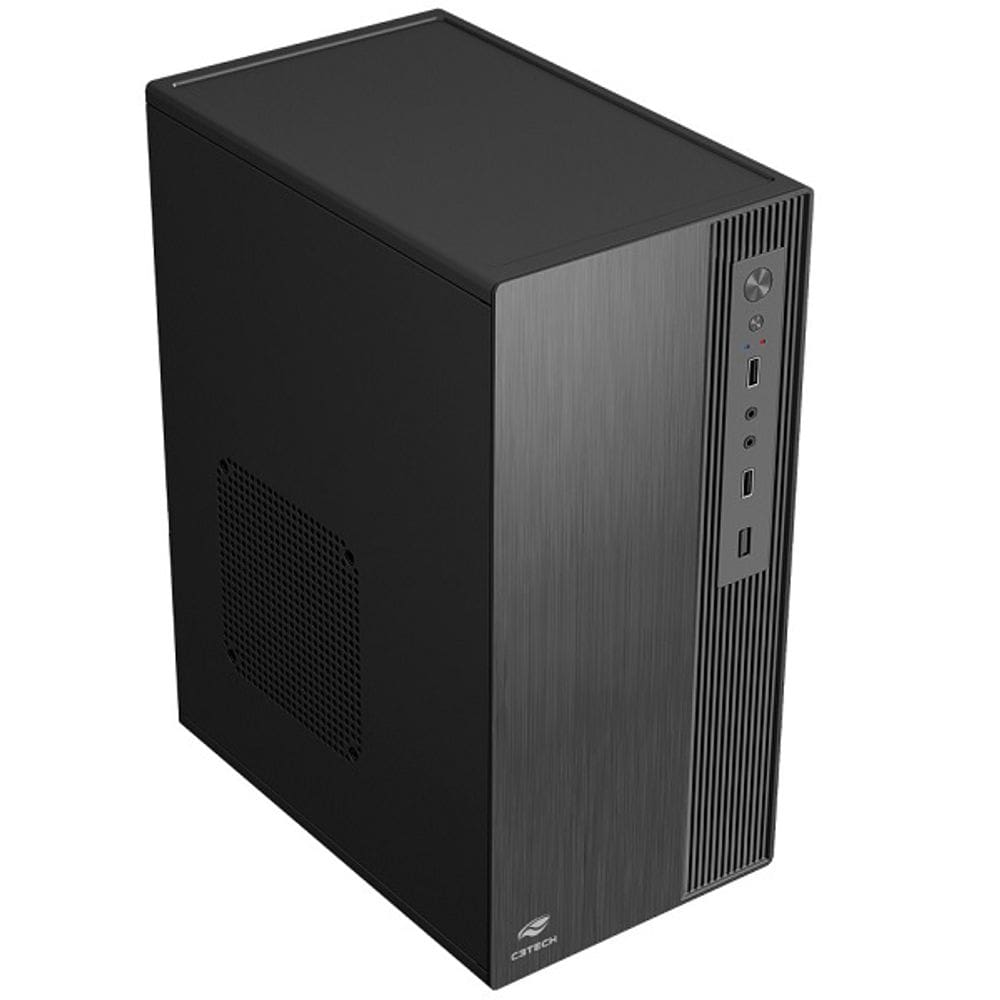 Gabinete MICRO-ATX MT-37BK com Fonte 200W C3TECH
