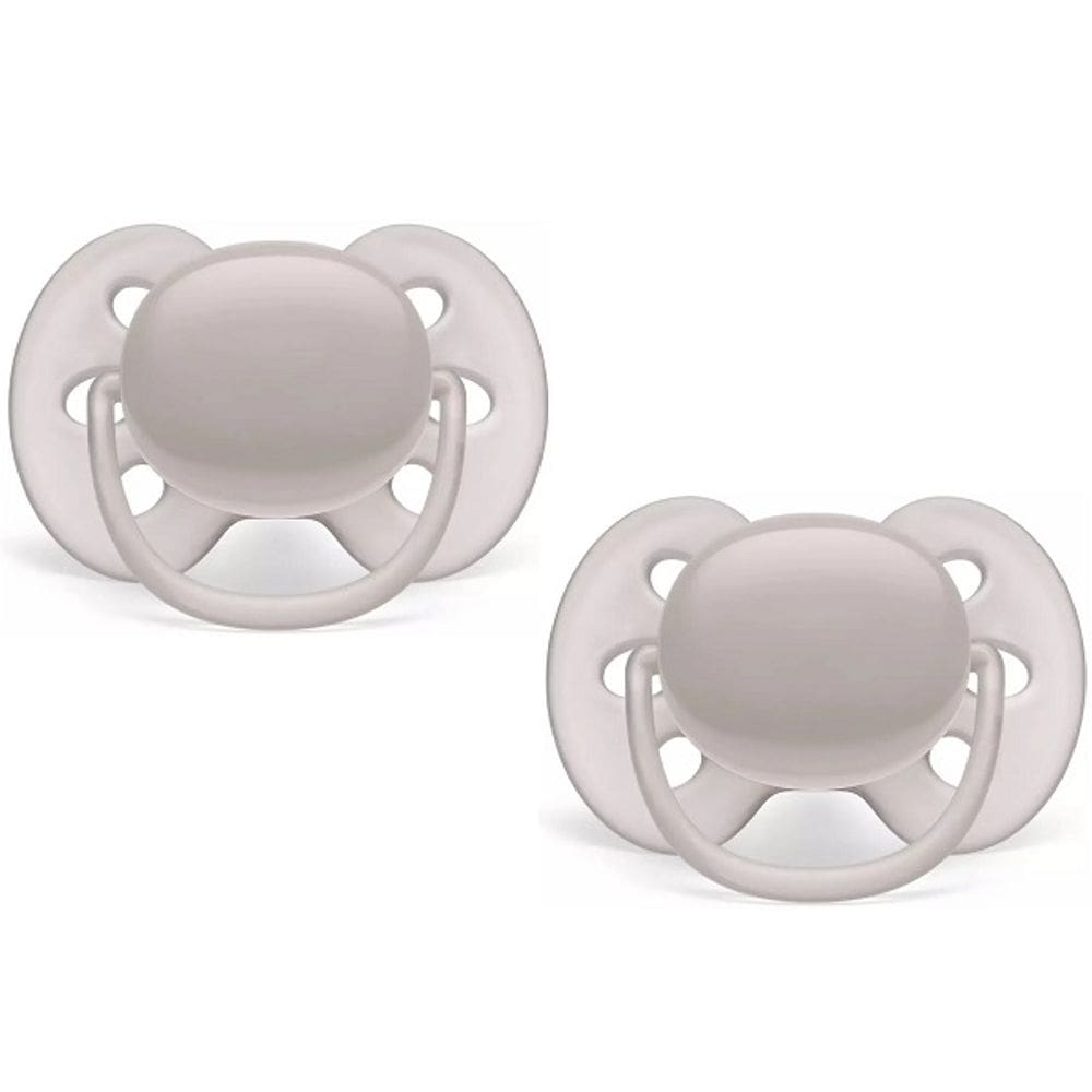 Kit com 2 Chupeta ULTRA SOFT Lisa 6-18 Meses Philips AVENT SCF092/51