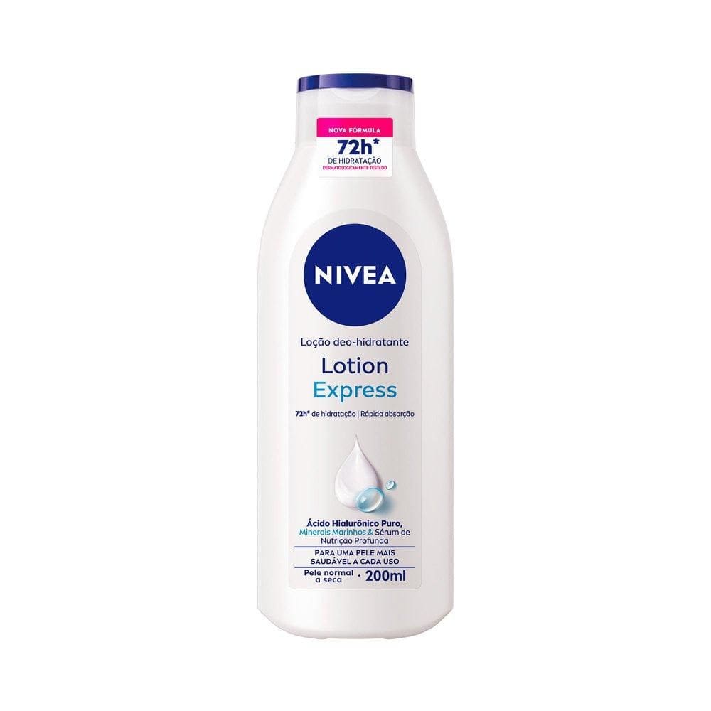 Loção Deo-Hidratante NIVEA Lotion Express 200ml