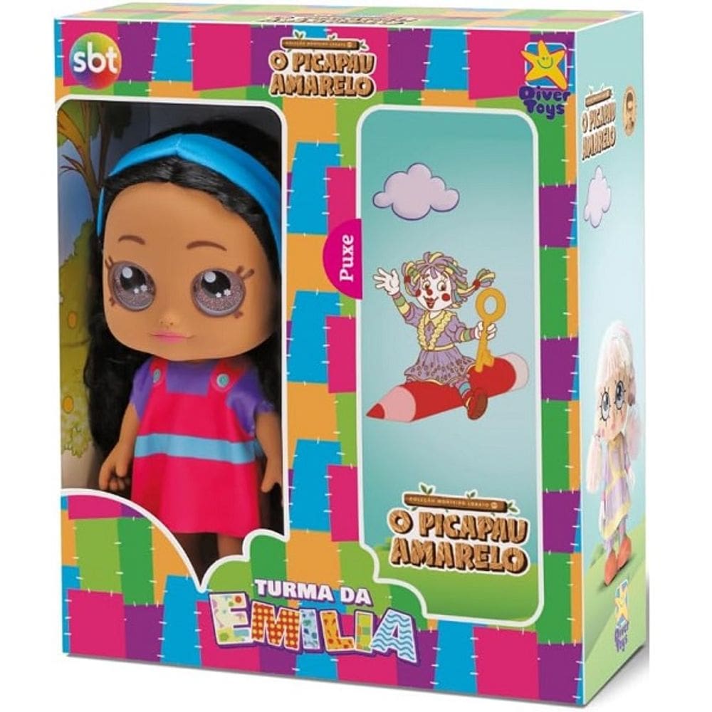 Boneca Sitio do Pica Pau Amarelo Narizinho Divertoys