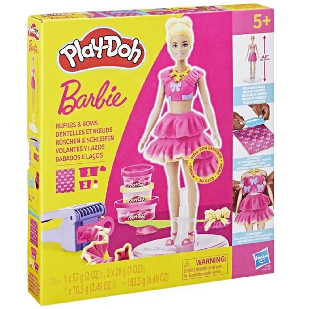 Play DOH Boneca Barbie Evening OUT Hasbro G1361