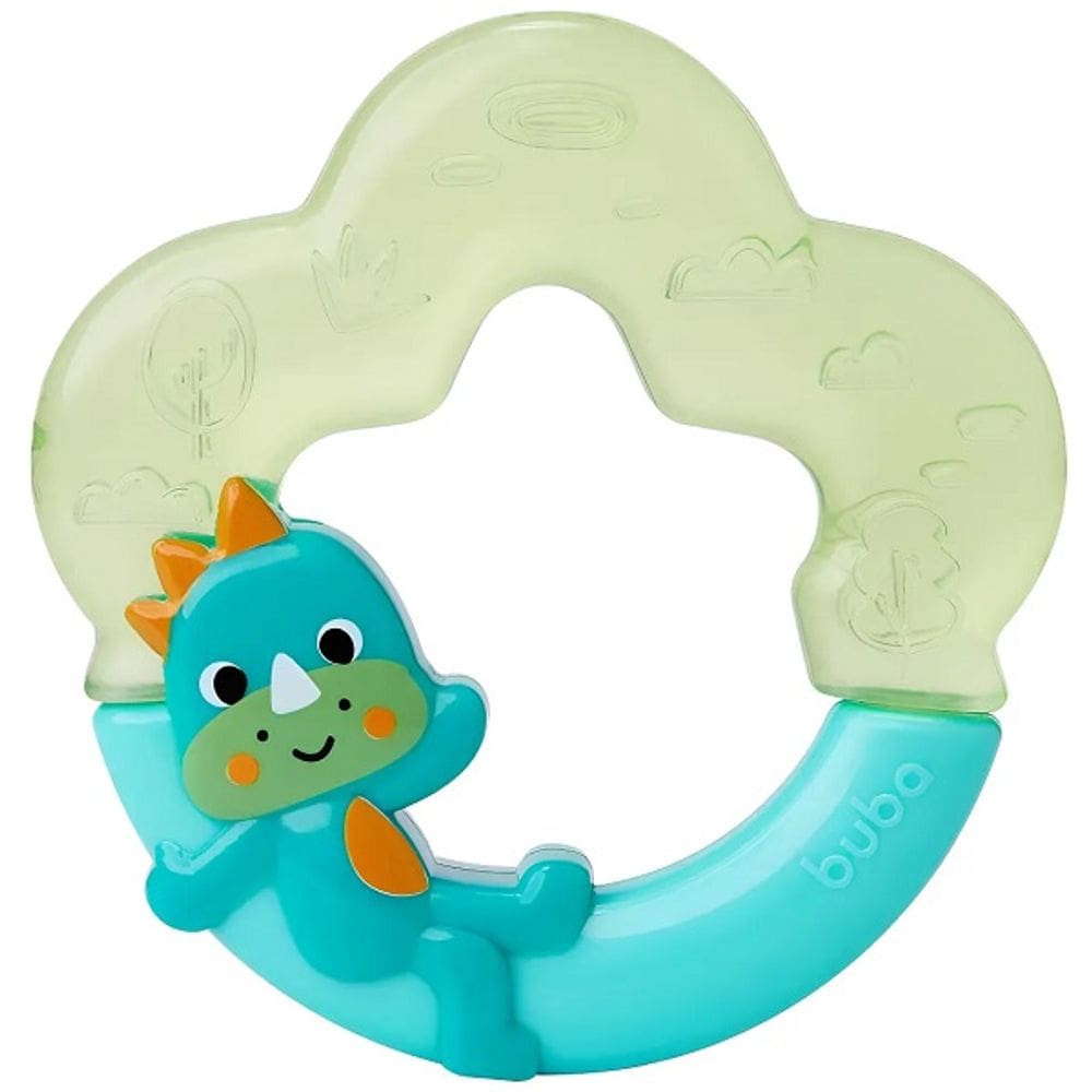 Mordedor Massageador Gengiva Buba Zoo Dino Agua