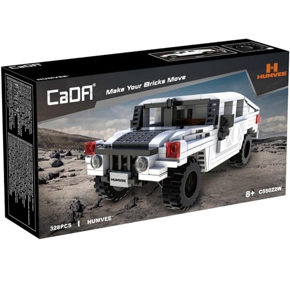 Blocos de Montar Cada Carro Humvee 1:24 FUN