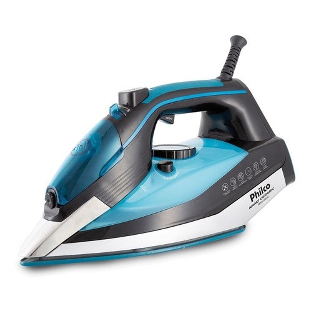 Ferro De Passar A Vapor Philco Luxx Blue Ultra Turbo 1680W  220V
