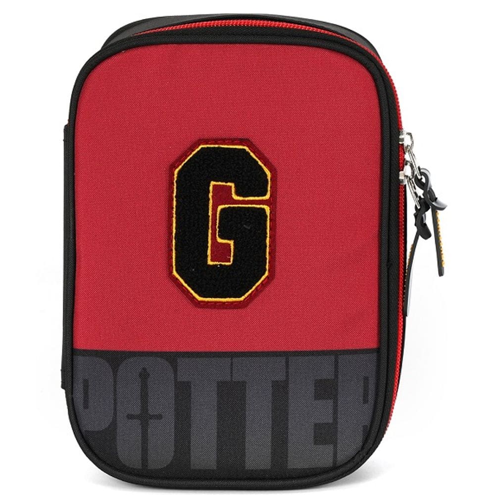 Estojo BOX Escolar HARRY Potter Vinho Luxcel