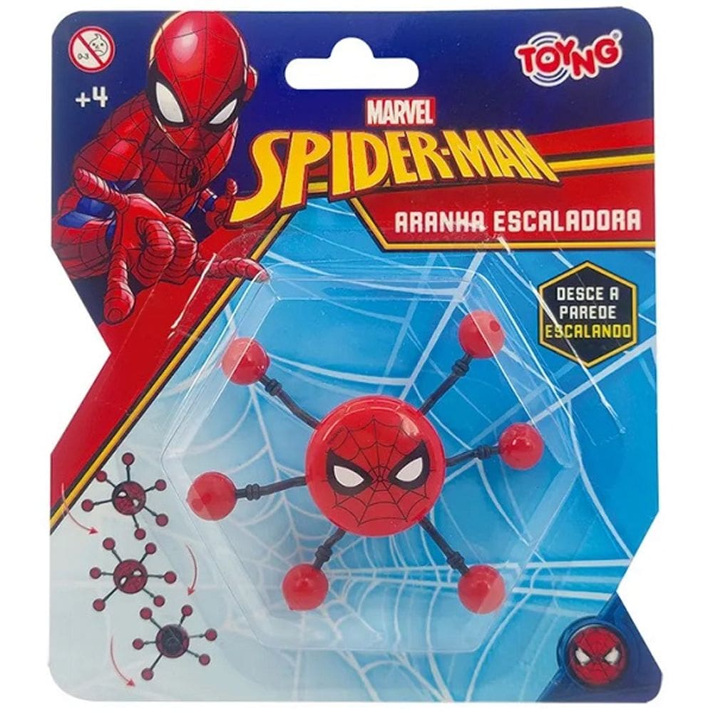 Brinquedo ARANHA Escaladora Spider MAN TOYNG