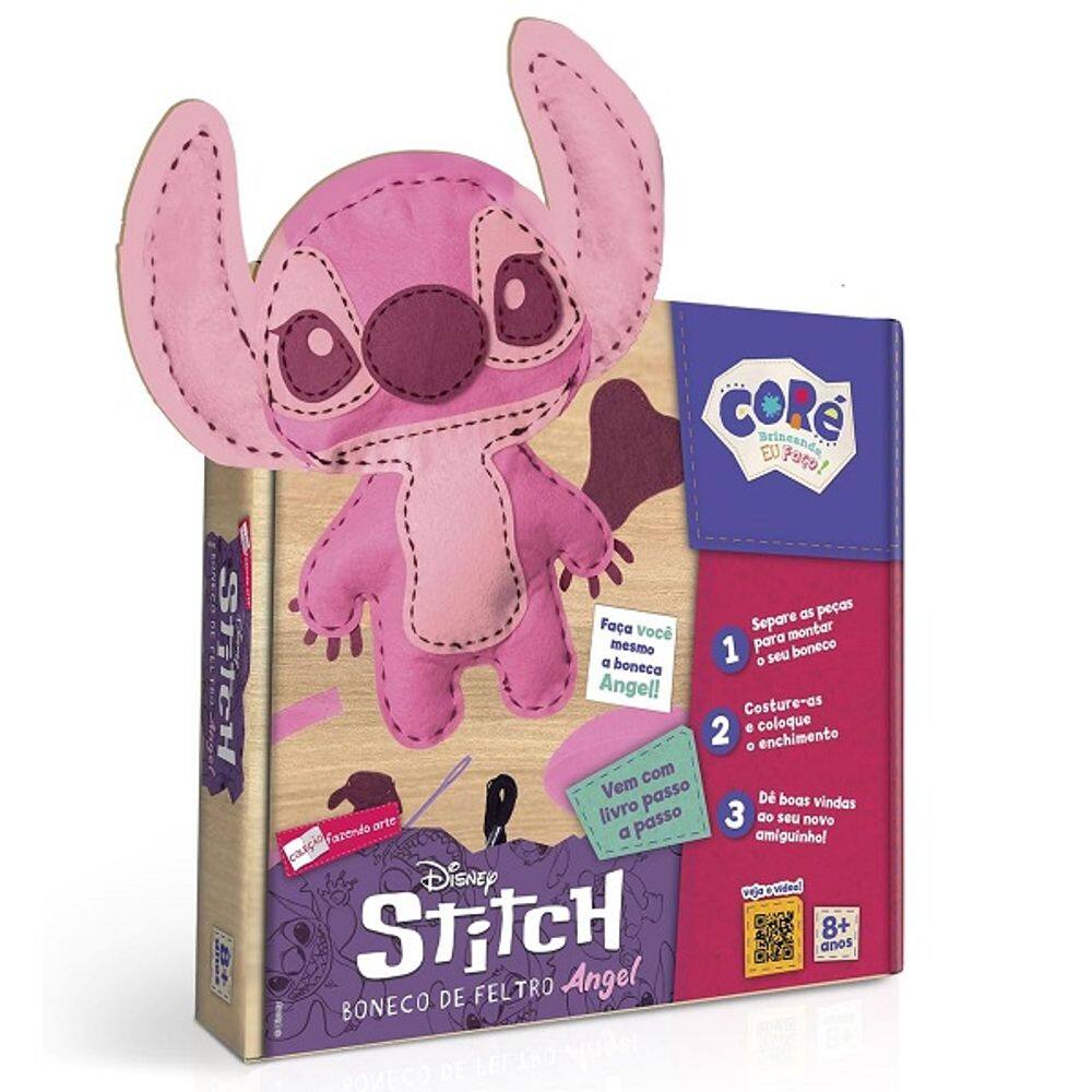 Coleção Fazendo ARTE ANGEL Boneco de Feltro