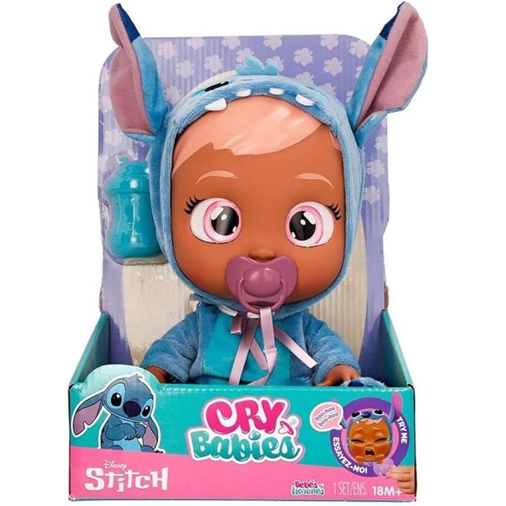 Boneca CRY Babies STITCH Multikids