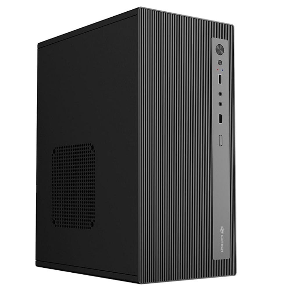 Gabinete MICRO-ATX MT-36BK com Fonte 200W C3TECH