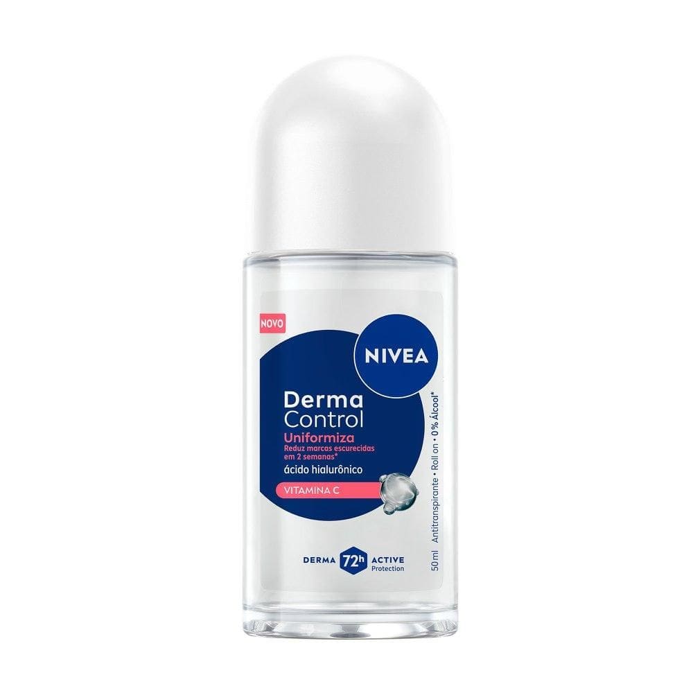 Desodorante Roll-on NIVEA Derma Control Uniformiza 50ml