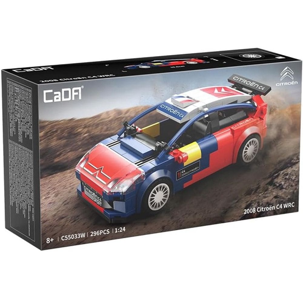 Blocos de Montar Carri Citroen C4 WRC 1:24 FUN