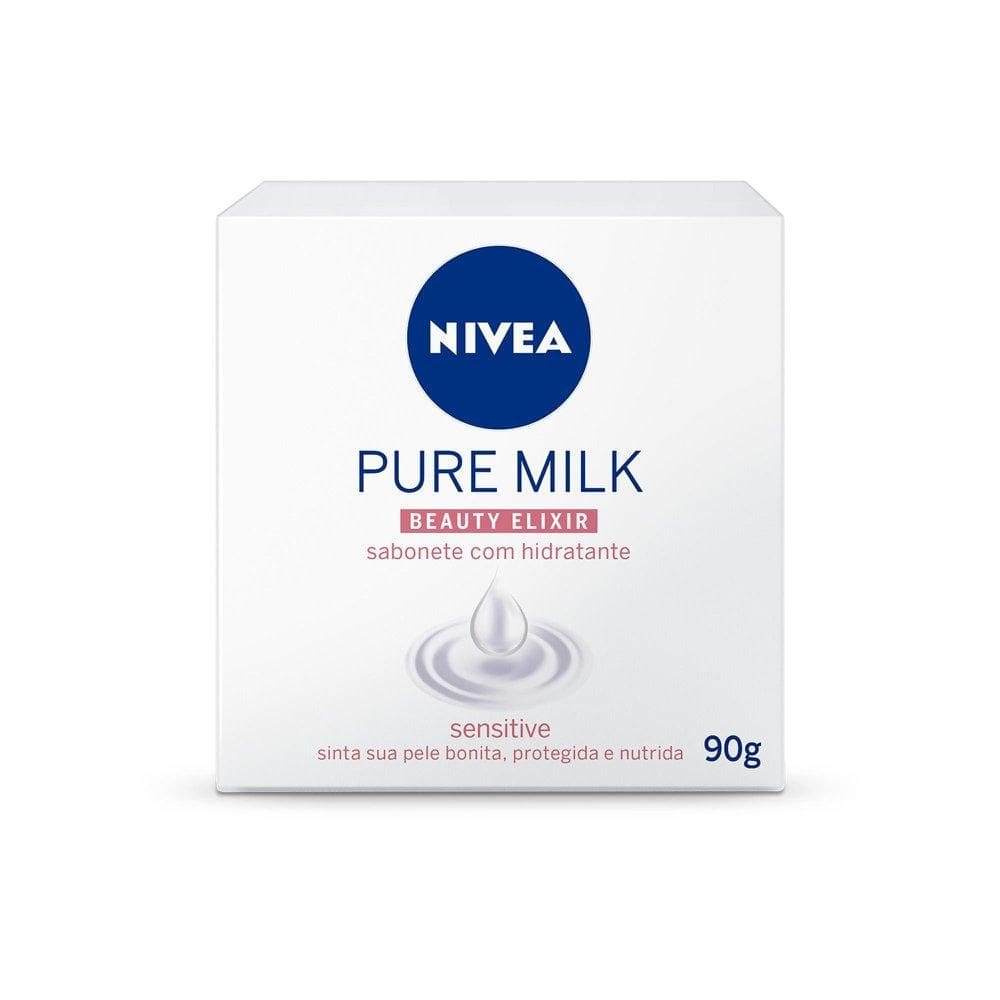 Sabonete em Barra NIVEA Pure Milk Sensitive 90g