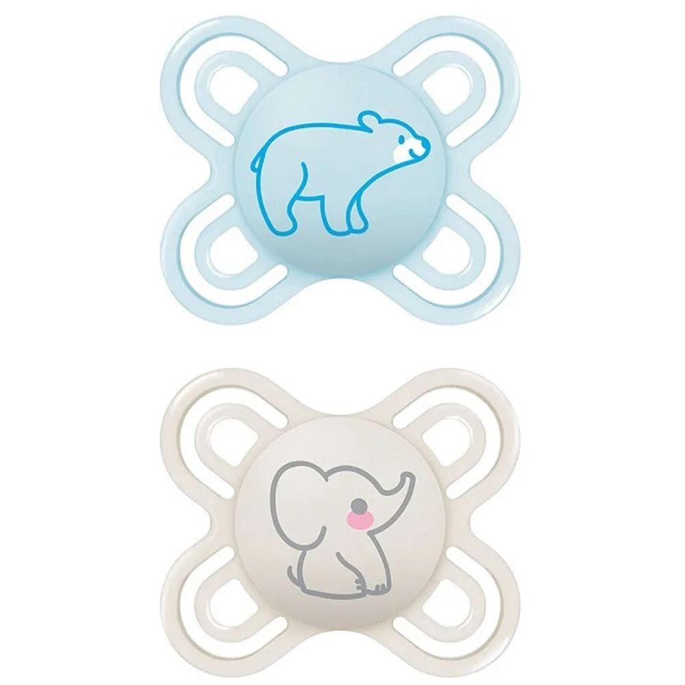 Chupeta Perfect START Dupla 0-2 Meses MAM URSO Elefante