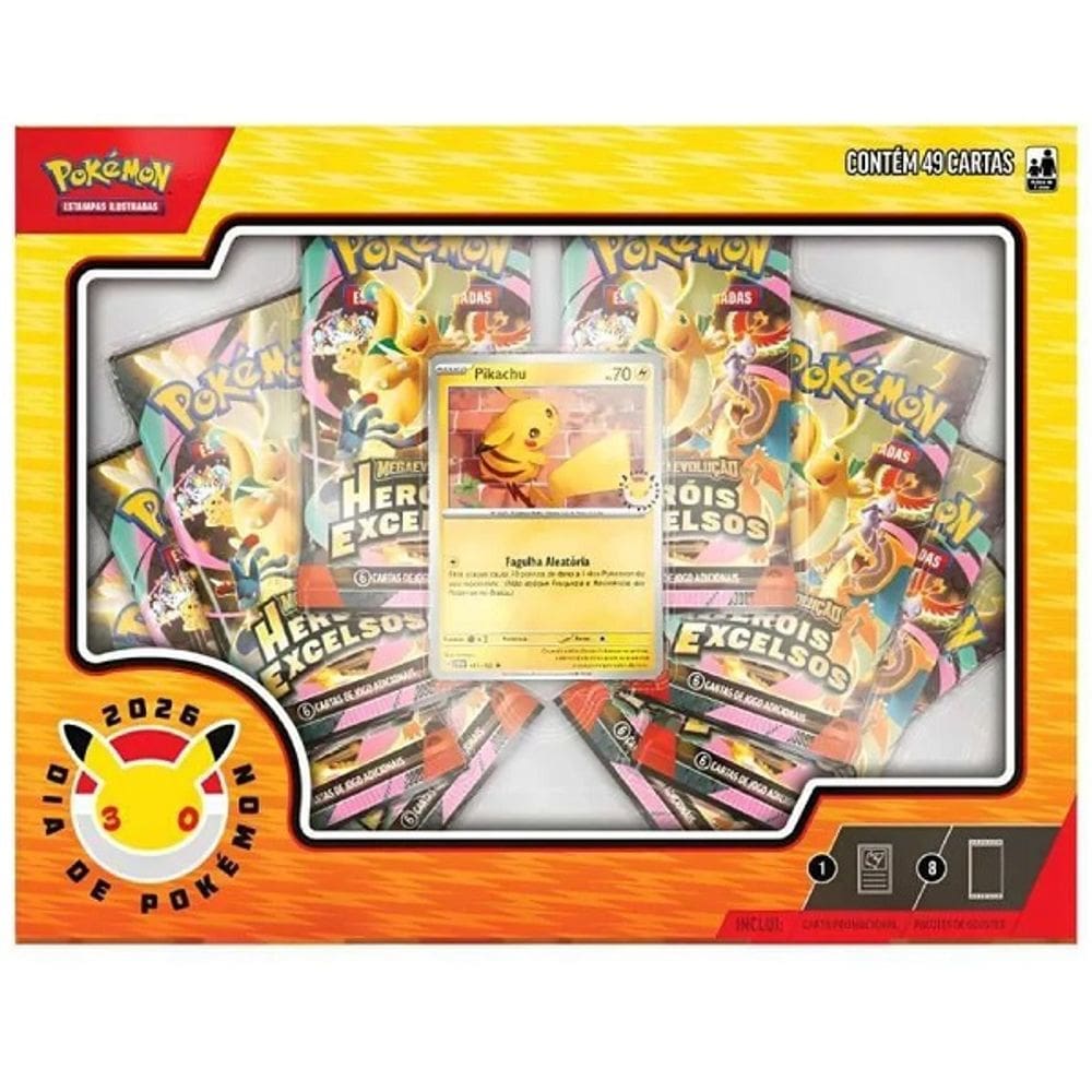 Box Coleçao Dia de Pokemon Copag