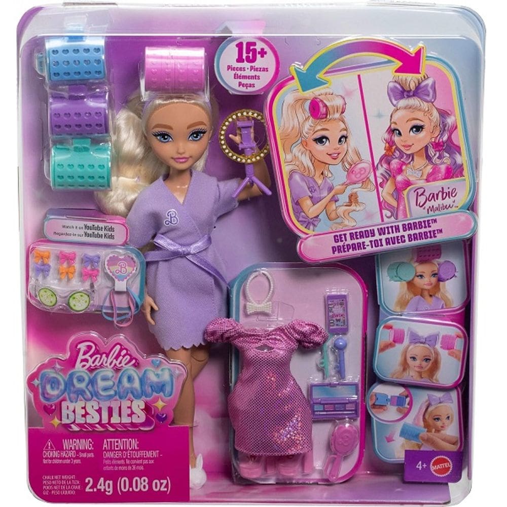 Boneca Barbie Dream Besties Malibu TREND com Acessorios Mattel JGG38