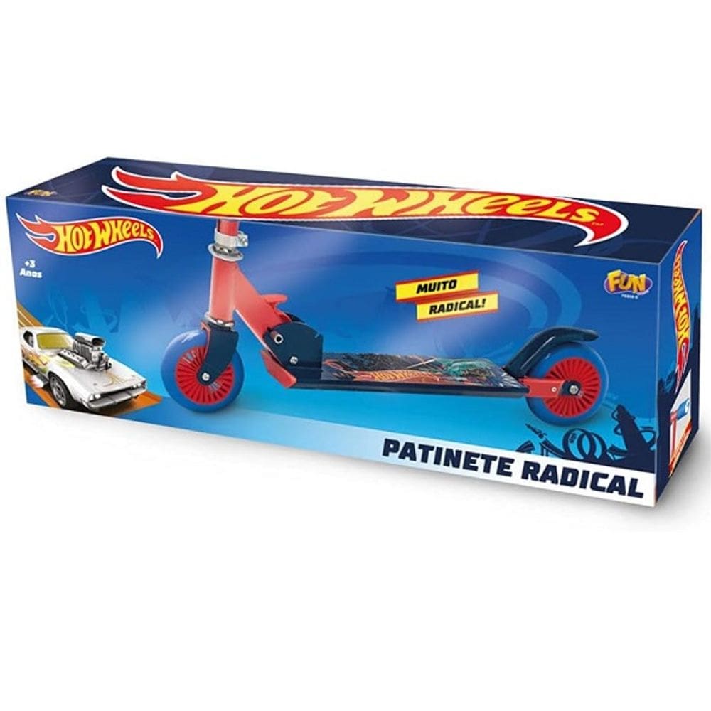 Patinete 2 Rodas HOT Wheels FUN