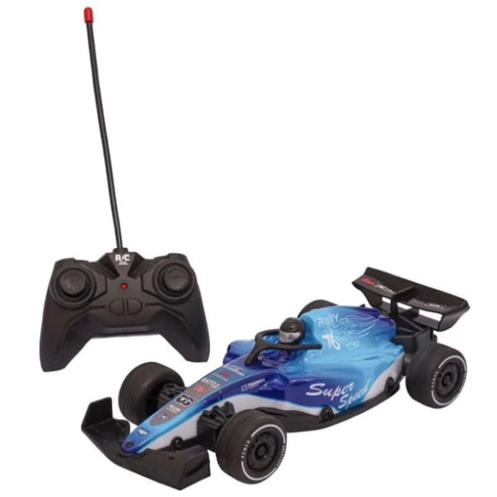 Carrinho Controle Remoto com LUZ Formula Z Azul ZIPPY TOYS