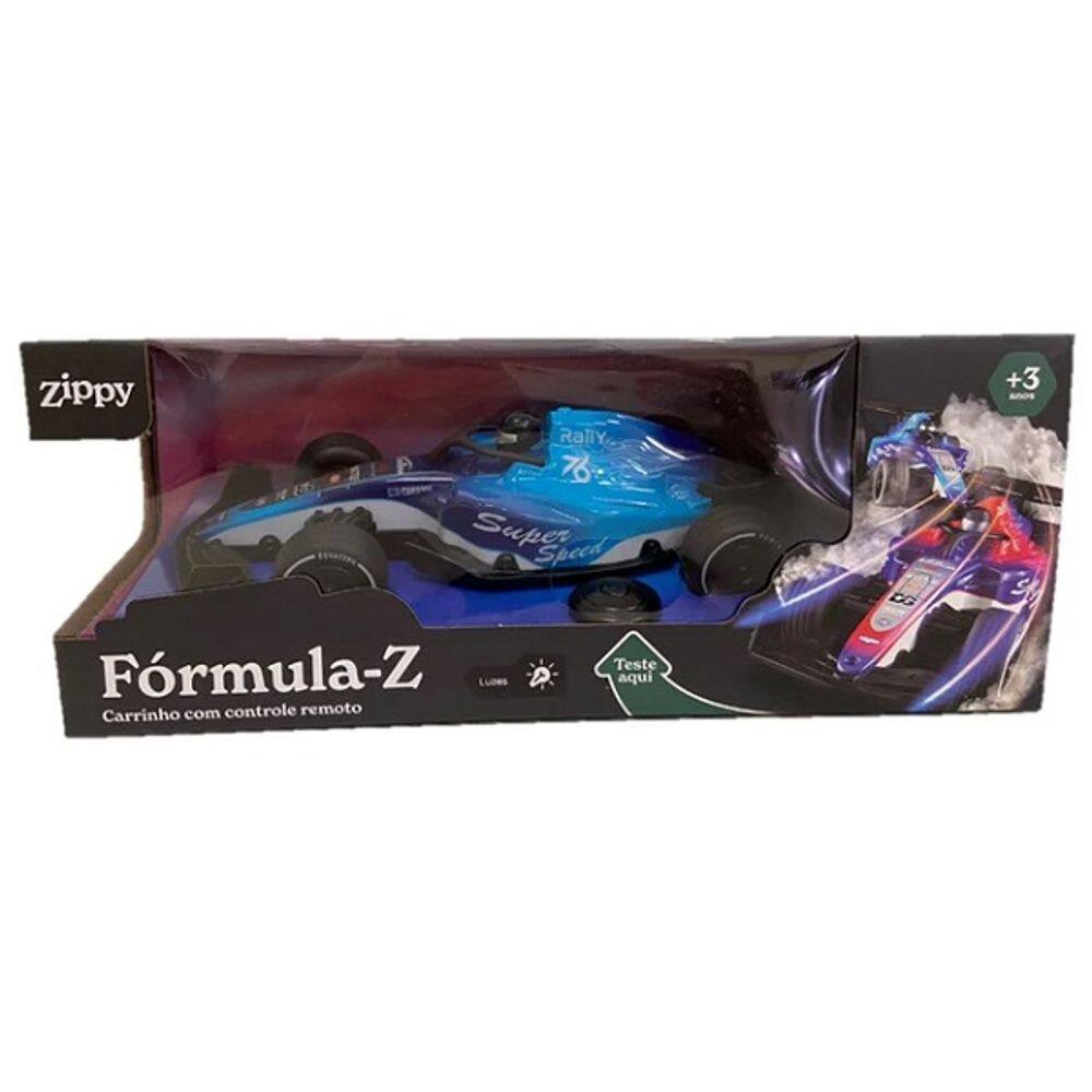 Carrinho Controle Remoto com LUZ Formula Z Azul | Casas Bahia