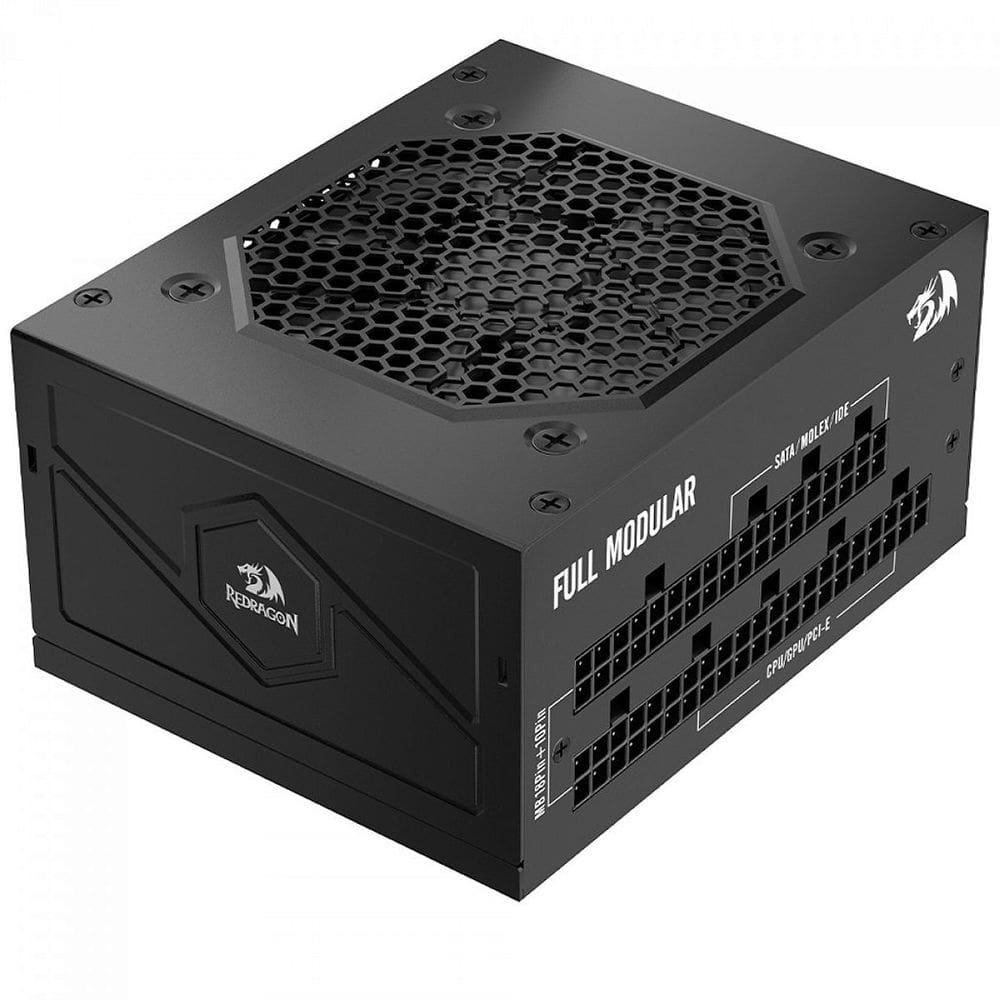 Fonte Redragon RGPS SFX, 650W, 80 Plus Gold, PFC Ativo, Full Modular, Preto