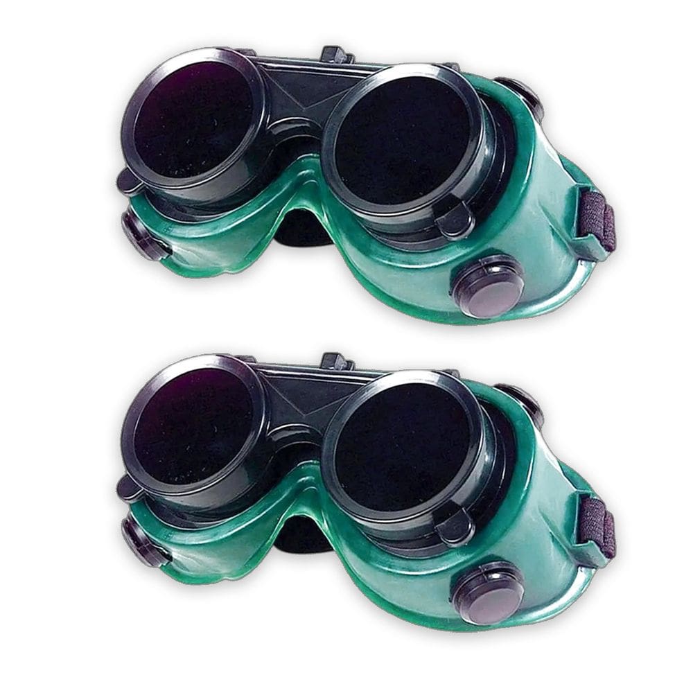 Oculos De Solda Protecao Kit 2 Uni EPI Máscara Articulavel Equipamento Profissiona Dupla Lentel Soldador Com Filtro