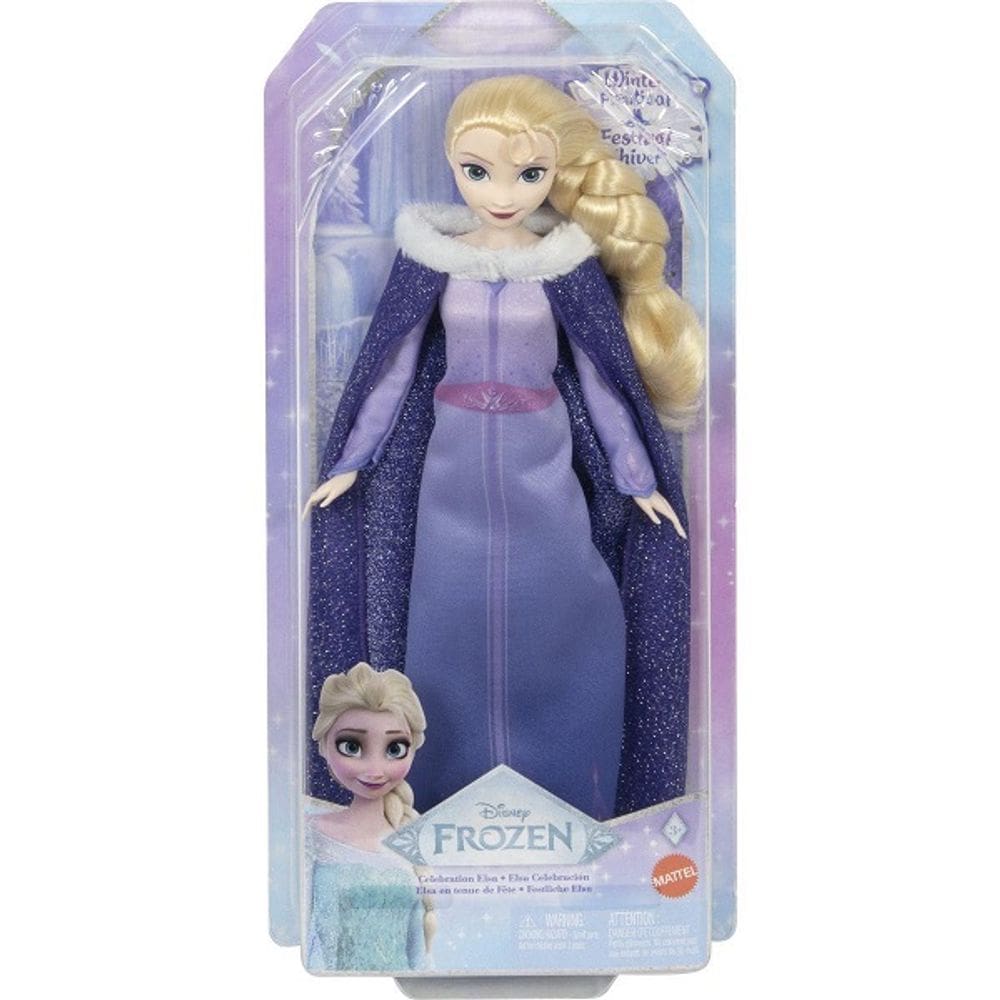 Boneca Frozen ELSA ONLY Celebraçao Mattel JDX41