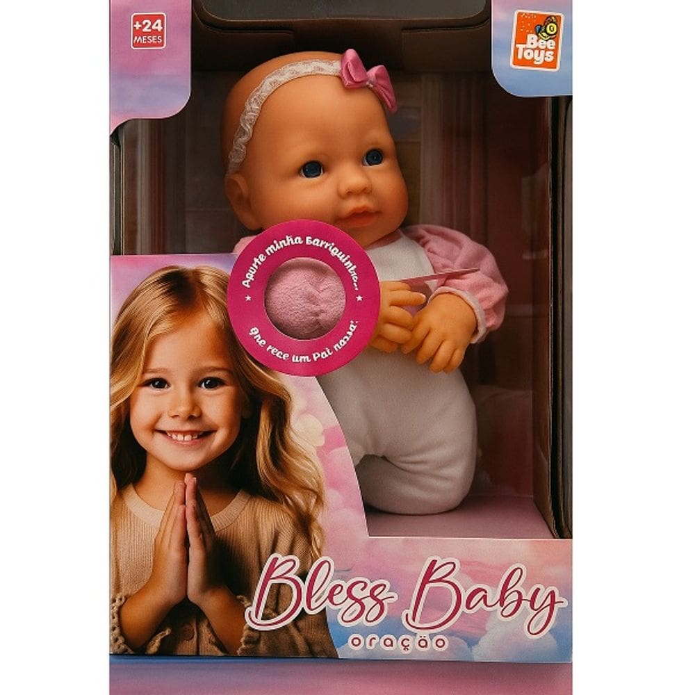 Boneca BLESS BABY Oraçao Bee TOYS