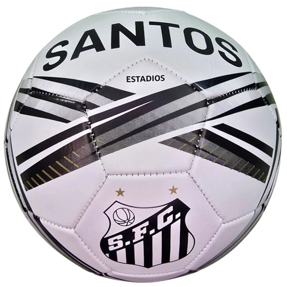 Bola de Futebol Oficial Santos N5 Licenciada Original