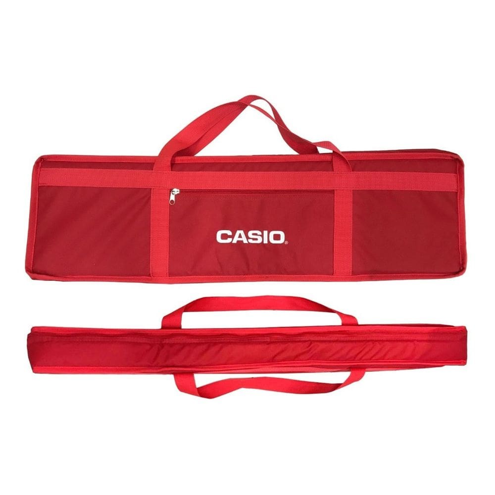 Capa Para Teclado Casio Cts Luxo Ny-600 Vermelho