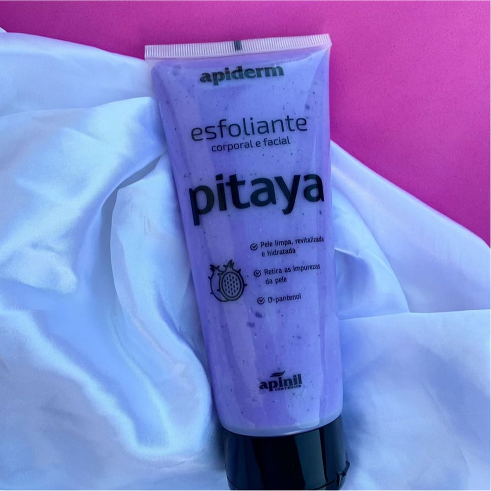 Esfoliante Corporal e Facial Apiderm Pitaya 190g - Apinil