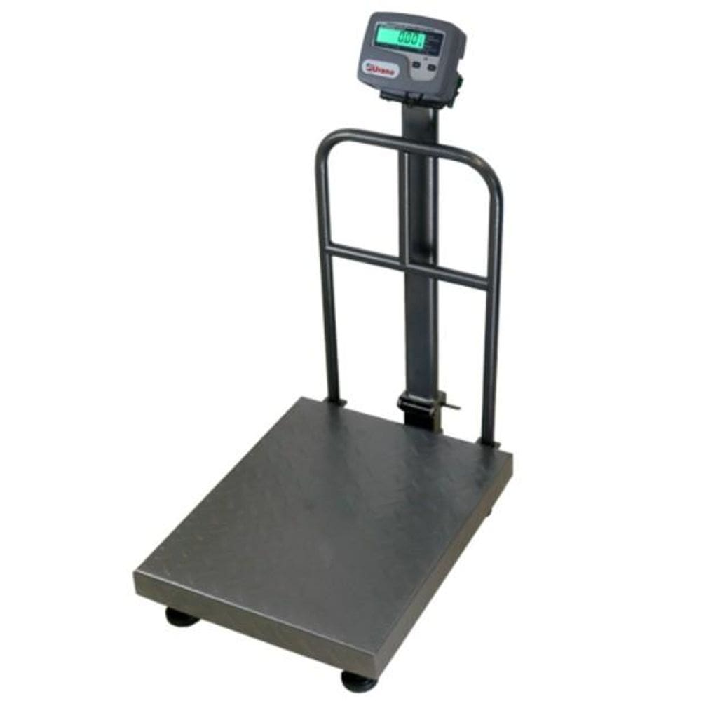 Balança Eletrônica UR10000 Light W 300 kg com Plataforma 45x60 cm, Encosto, Bandeja em Aço Pintado e Coluna 0533 - Urano