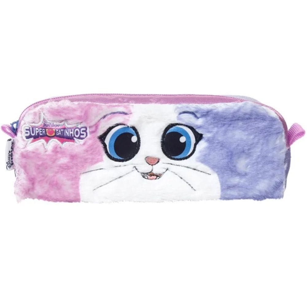 Estojo Escolar SOFT Super Gatinhos Disney Junior Dermiwil