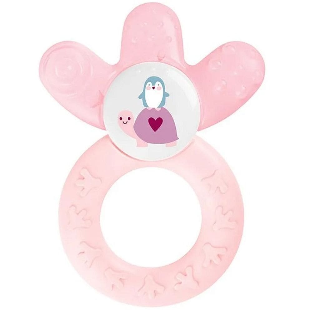 Mordedor Bebe Cooler 4+M Rosa Claro MAM